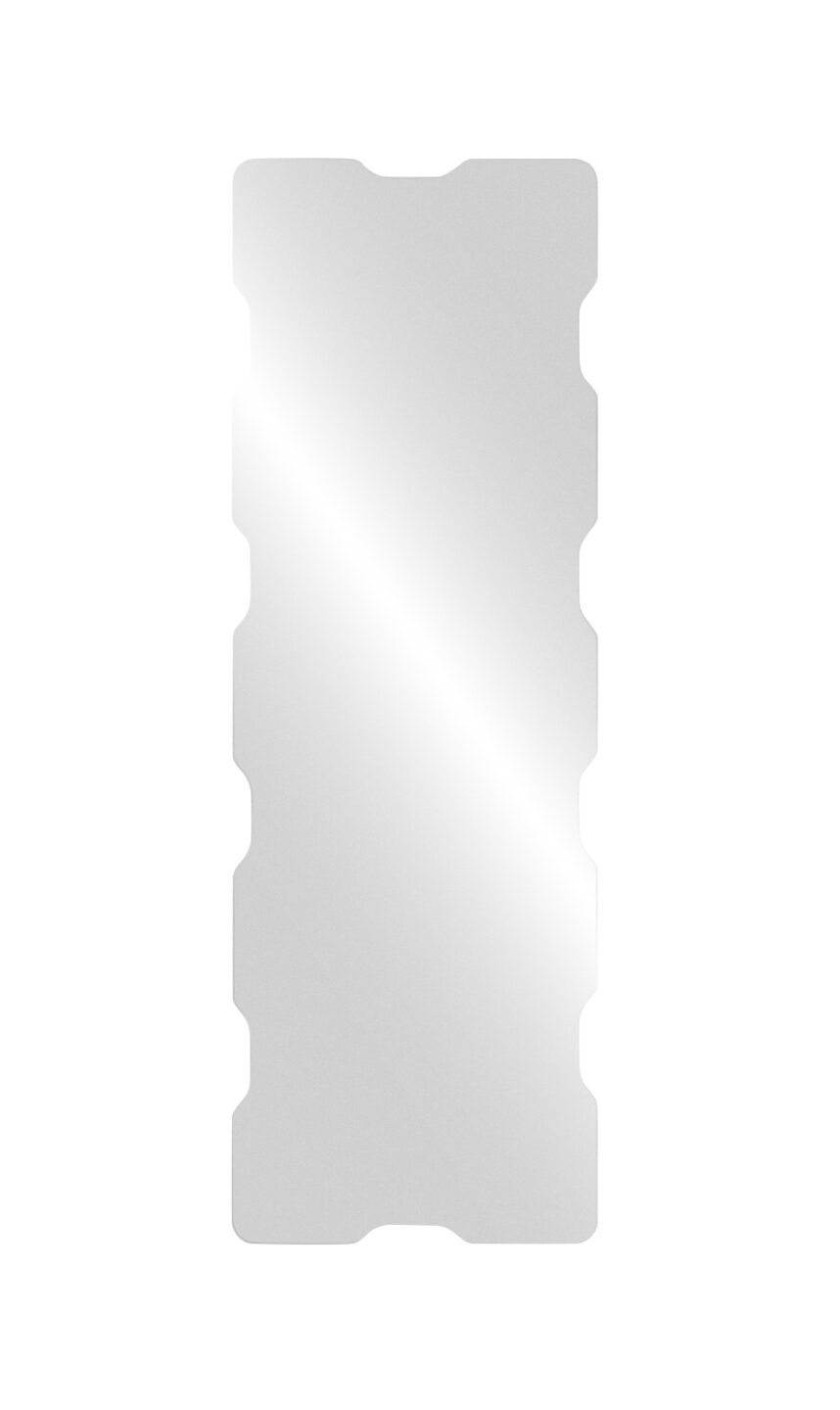 lustro puzzle rectangular long na bialym tle
