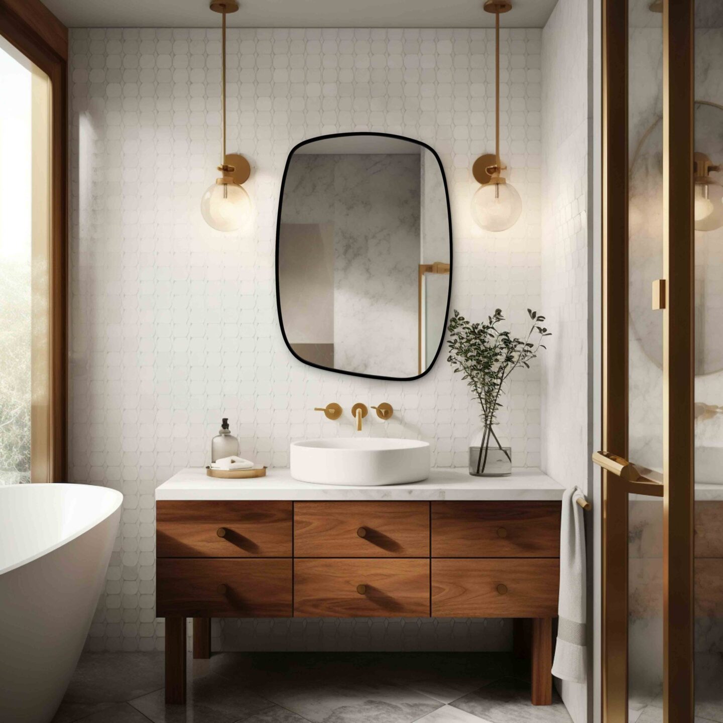 Ciepłe i przytulne: jak dobrać lustra do wnętrz w klimacie hygge?