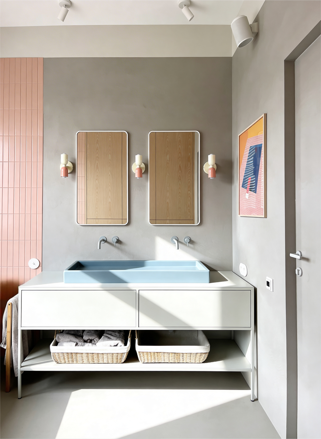 Łazienka w szarości EG Projekt